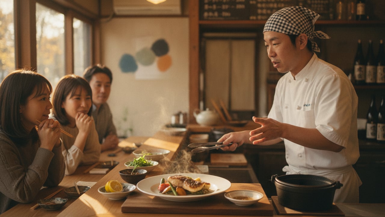 シェフのこだわり解説｜三陸魚介の魅力を引き出す火入れと味づくり | 三陸ワイン食堂　ケラッセ東京
