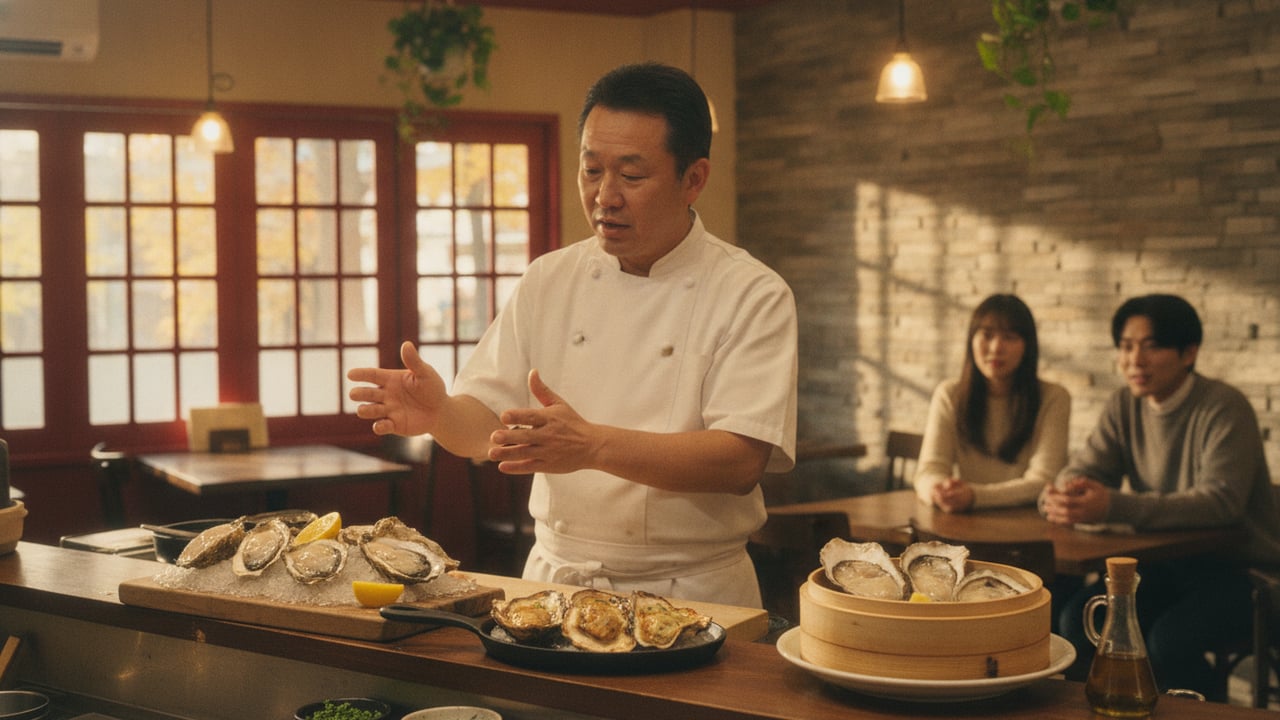 シェフのこだわり解説|牡蠣を生・焼き・蒸しで仕立て分ける理由 | 三陸ワイン食堂 ケラッセ東京